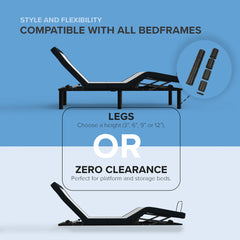 Adjustable Base With Wireless Remote