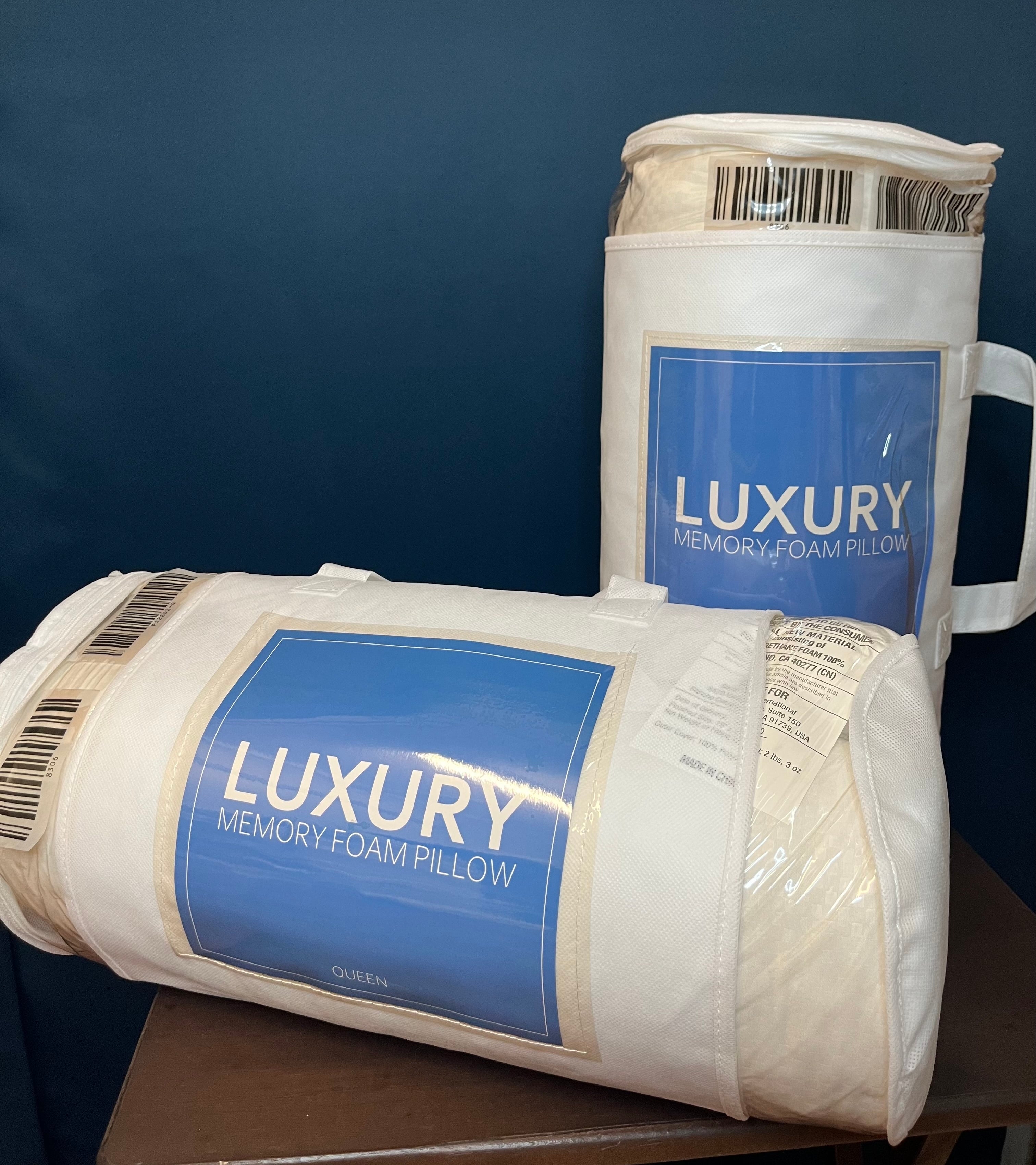 Bundle Of 2 Shredded Memory Foam Pillows