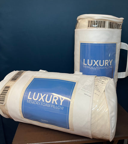 Bundle Of 2 Shredded Memory Foam Pillows