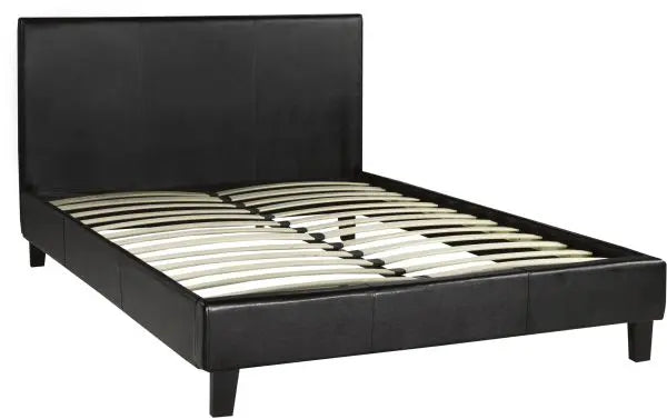 Black Platform Bed