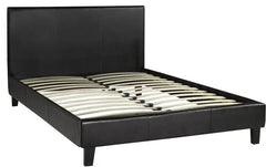 Black Platform Bed